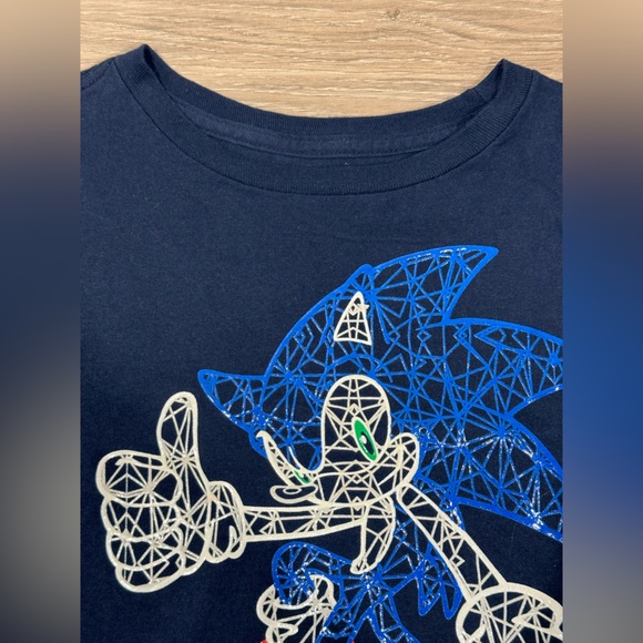 Sonic the Hedgehog Youth T-Shirt Size XL - Picture 6 of 11